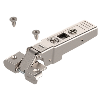 Петля CLIP TOP  для алюминиевых рамок 95°, накладная, без пружины арт.:70T950A, цвет никель