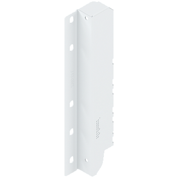 Держатель задней стенки ANTARO, высота D (224 мм), правый, Белый шелк 