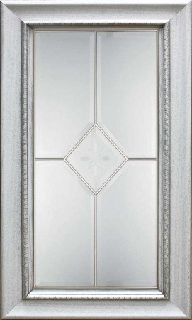 Инфинити витрина ПП Бьянко Серебро