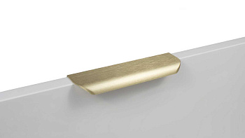 RT110BSG.1/128/150    Ручка торцевая MONTE, 150мм, брашированное cатиновое золото