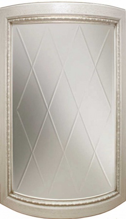 Лоренцо ПП Бьянко Золото 713 гнутая витрина