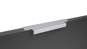 RT809SC.1/128/150    Ручка торцевая RAY 2.0, 128/150мм,  сатиновый хром