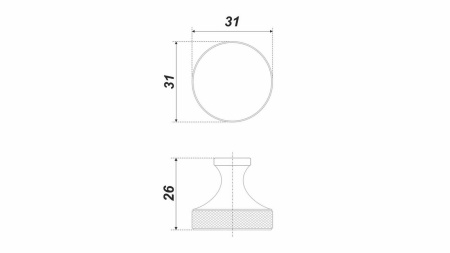 Ручка-кнопка EROS MINI