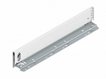 Боковина LEGRABOX, высота М(90,5мм) L-500мм, белый шелк, левая
