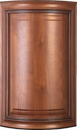 713 дверь гнутая София ПП Вишня Темная