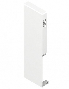 Держатель фасада внутреннего ящика ANTARO,высота D, левый, Белый шелк