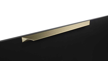 RS157BSG.3/320    Ручка RICK, 320/397мм, брашированное cатиновое золото