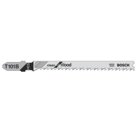Полотно пилы для эл.лобзика BOSCH T101B 