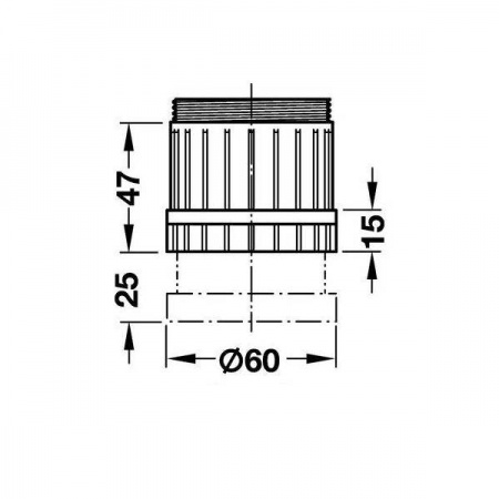 Заглушка к опоре d60