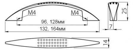 Ручка мебельная UN-88