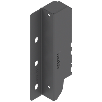 Держатель задней стенки ANTARO, высота B (160 мм), правый, Серый  орион