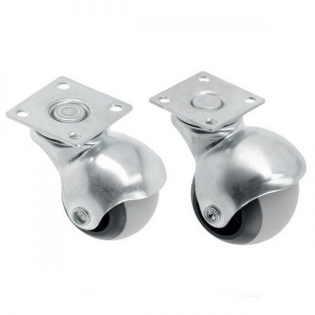 Опора колесная, резиновая "шар"