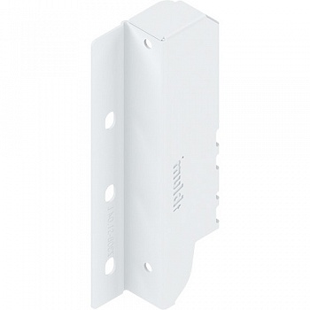 Держатель задней стенки ANTARO, высота B (160 мм), правый, Белый шелк 